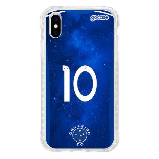 Capinha para celular Cruzeiro - Uniforme 1 2022 Personalizado