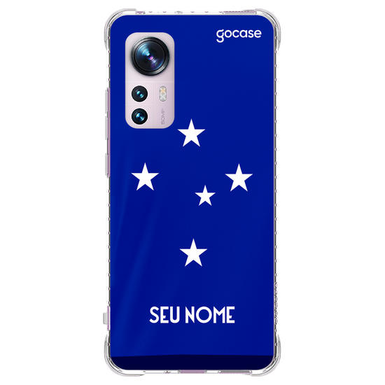 Capinha para celular Cruzeiro - Uniforme 1 2023 Escudo