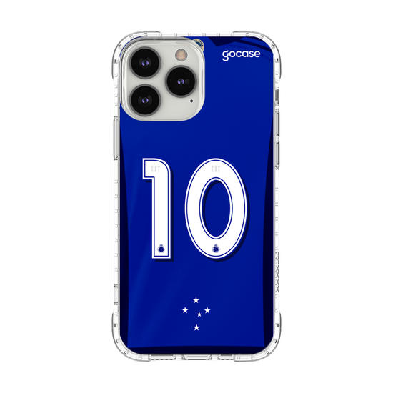 Capinha para celular Cruzeiro - Uniforme 1 2023 Personalizado