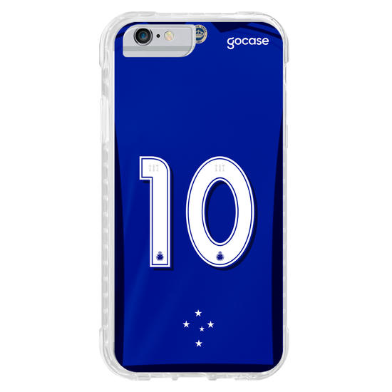 Capinha para celular Cruzeiro - Uniforme 1 2023 Personalizado