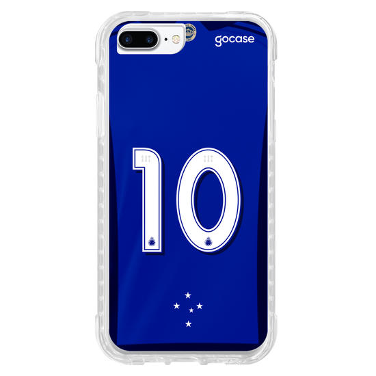 Capinha para celular Cruzeiro - Uniforme 1 2023 Personalizado