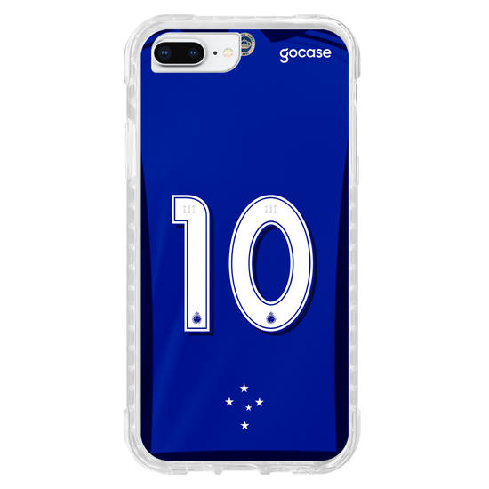 Capinha para celular Cruzeiro - Uniforme 1 2023 Personalizado
