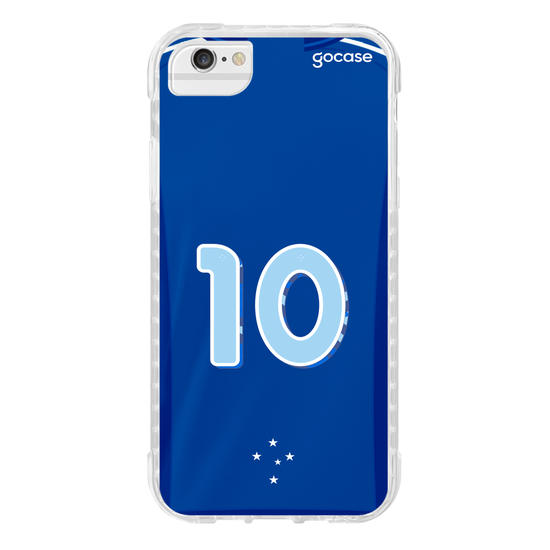 Capinha para celular  Cruzeiro - Uniforme 1 2024 Personalizado
