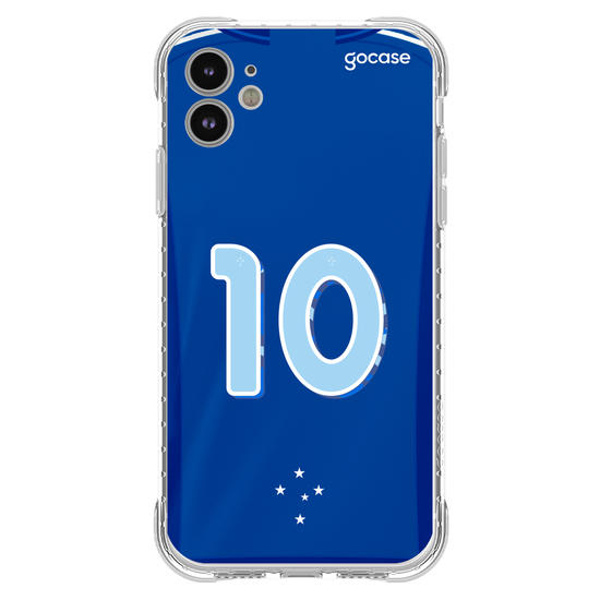 Capinha para celular  Cruzeiro - Uniforme 1 2024 Personalizado