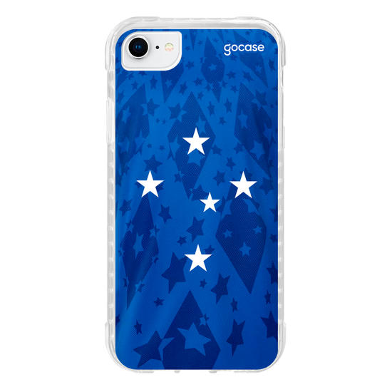 Capinha para celular  Cruzeiro - Uniforme 1 2024 Escudo