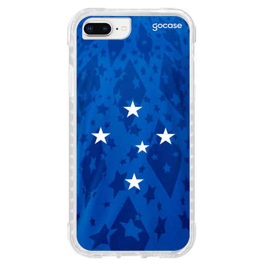 Capinha para celular  Cruzeiro - Uniforme 1 2024 Escudo