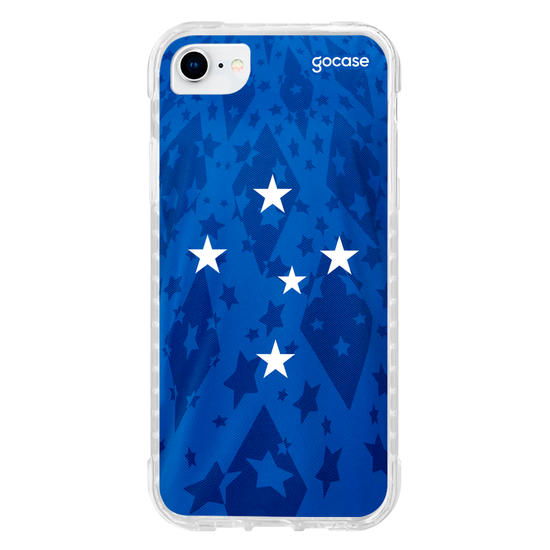 Capinha para celular  Cruzeiro - Uniforme 1 2024 Escudo