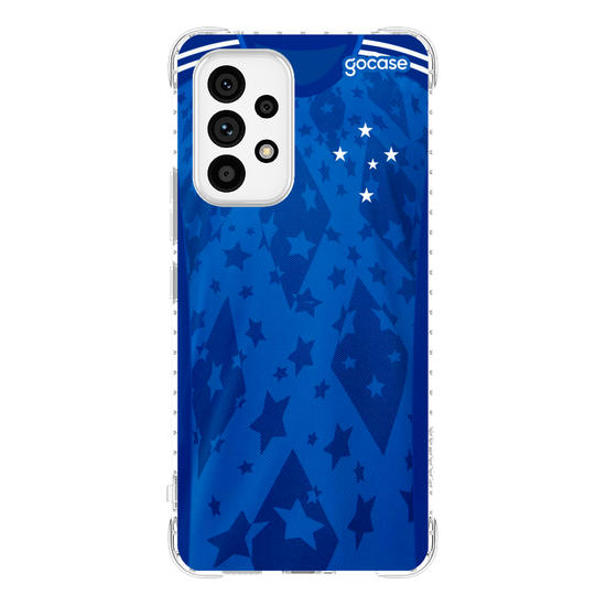 Capinha para celular  Cruzeiro - Uniforme 1 2024 Escudo S