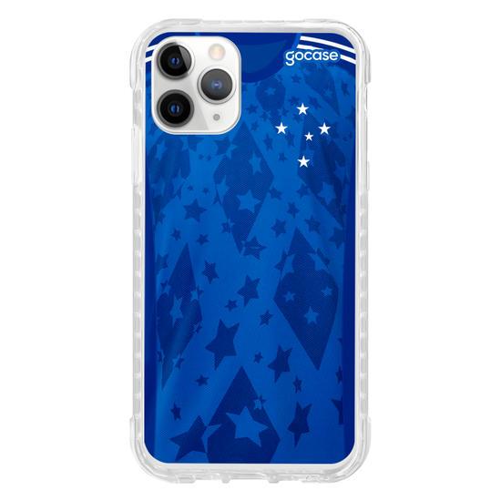 Capinha para celular  Cruzeiro - Uniforme 1 2024 Escudo S