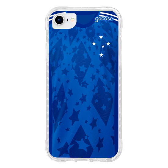 Capinha para celular  Cruzeiro - Uniforme 1 2024 Escudo S