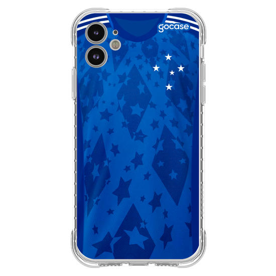 Capinha para celular  Cruzeiro - Uniforme 1 2024 Escudo S