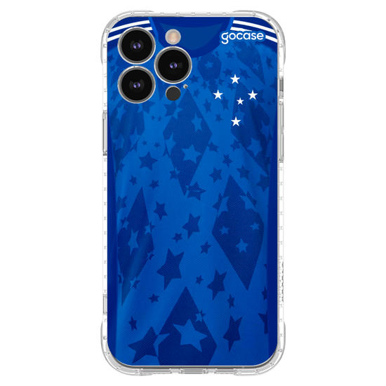 Capinha para celular  Cruzeiro - Uniforme 1 2024 Escudo S