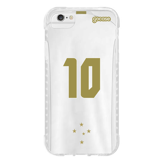 Capinha para celular Cruzeiro Uniforme 2 2021 Personalizado