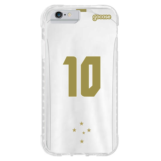 Capinha para celular Cruzeiro Uniforme 2 2021 Personalizado
