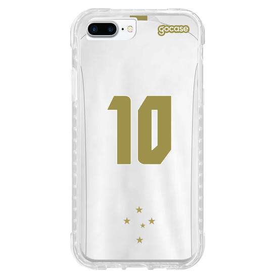 Capinha para celular Cruzeiro Uniforme 2 2021 Personalizado