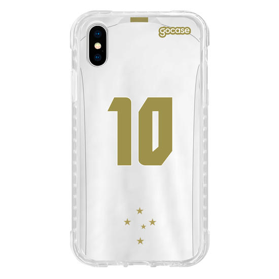 Capinha para celular Cruzeiro Uniforme 2 2021 Personalizado