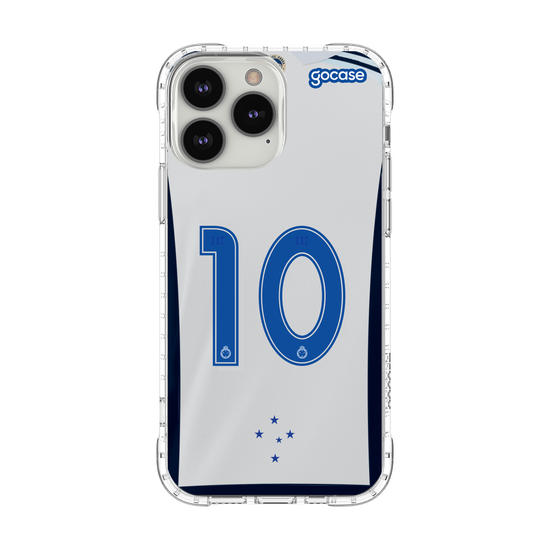 Capinha para celular Cruzeiro - Uniforme 2 2023 Personalizado