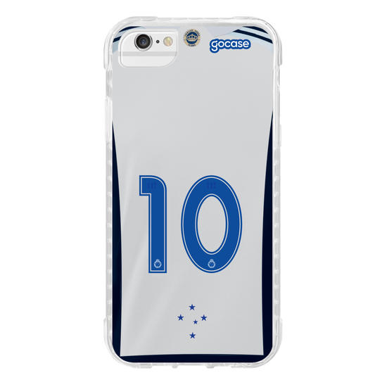 Capinha para celular Cruzeiro - Uniforme 2 2023 Personalizado
