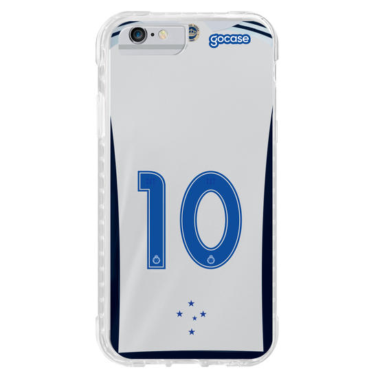 Capinha para celular Cruzeiro - Uniforme 2 2023 Personalizado