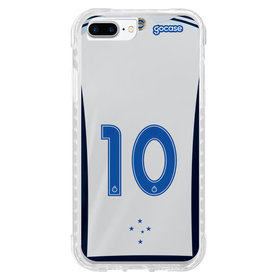 Capinha para celular Cruzeiro - Uniforme 2 2023 Personalizado