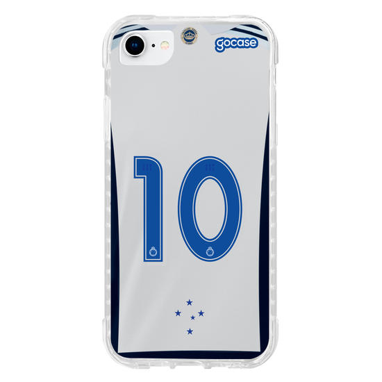 Capinha para celular Cruzeiro - Uniforme 2 2023 Personalizado