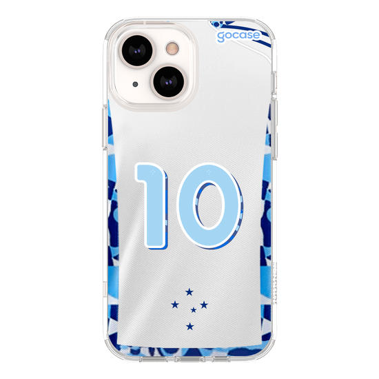 Capinha para celular  Cruzeiro - Uniforme 2 - 2024 Personalizado