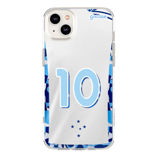 Capinha para celular  Cruzeiro - Uniforme 2 - 2024 Personalizado