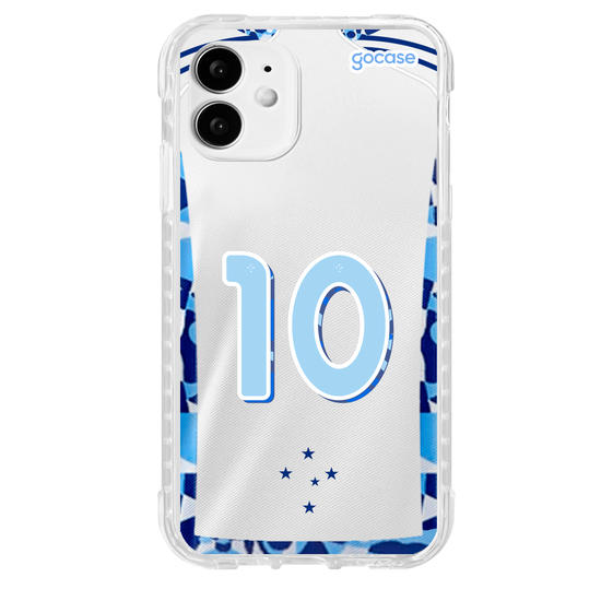 Capinha para celular  Cruzeiro - Uniforme 2 - 2024 Personalizado