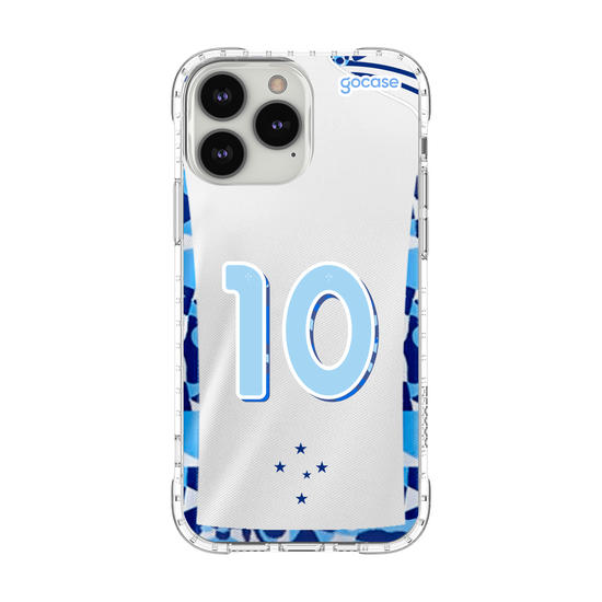 Capinha para celular  Cruzeiro - Uniforme 2 - 2024 Personalizado