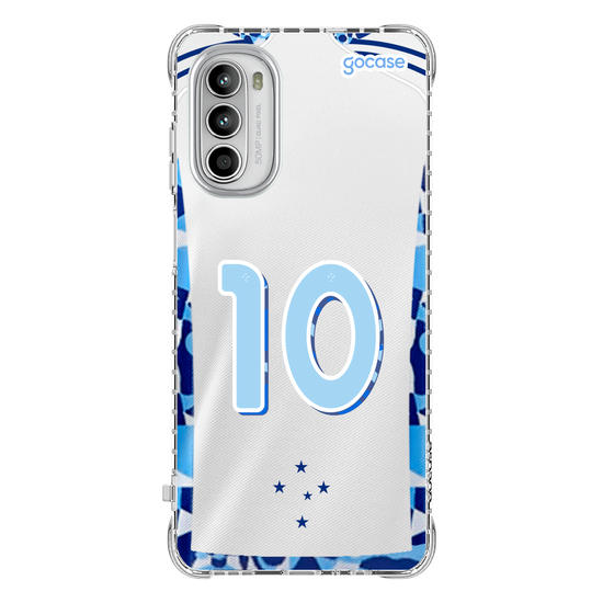 Capinha para celular  Cruzeiro - Uniforme 2 - 2024 Personalizado