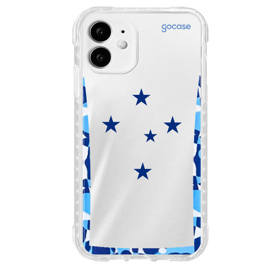 Capinha para celular  Cruzeiro - Uniforme 2 - 2024 Escudo