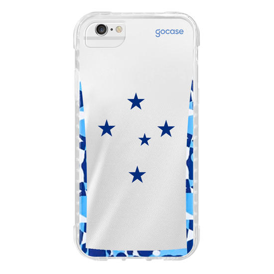 Capinha para celular  Cruzeiro - Uniforme 2 - 2024 Escudo