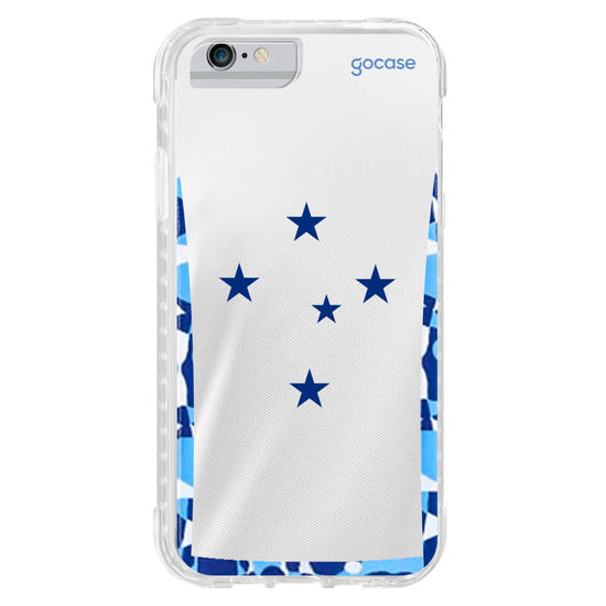 Capinha para celular  Cruzeiro - Uniforme 2 - 2024 Escudo