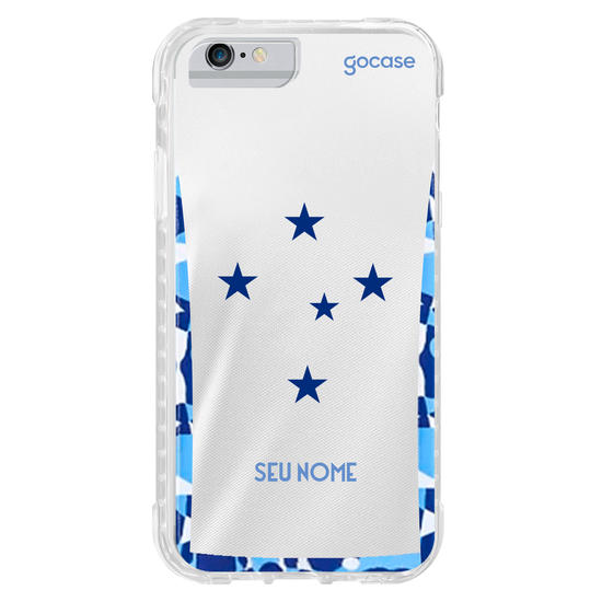 Capinha para celular  Cruzeiro - Uniforme 2 - 2024 Escudo