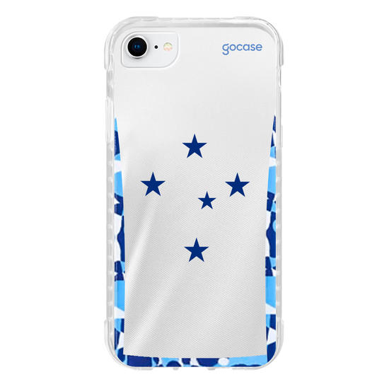 Capinha para celular  Cruzeiro - Uniforme 2 - 2024 Escudo