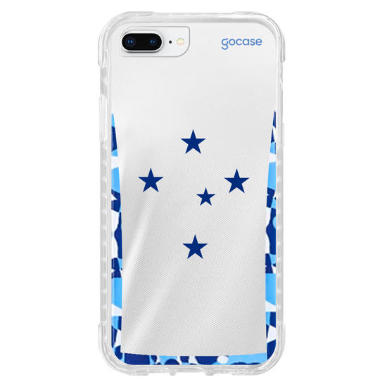 Capinha para celular  Cruzeiro - Uniforme 2 - 2024 Escudo