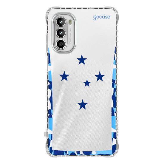 Capinha para celular  Cruzeiro - Uniforme 2 - 2024 Escudo