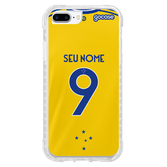 Capinha para celular Cruzeiro Uniforme 3 2022 Personalizado