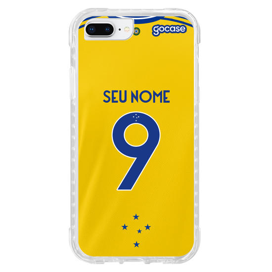 Capinha para celular Cruzeiro Uniforme 3 2022 Personalizado