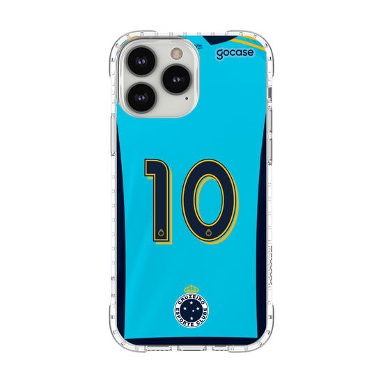 Capinha para celular Cruzeiro - Uniforme 3 2023 Personalizado