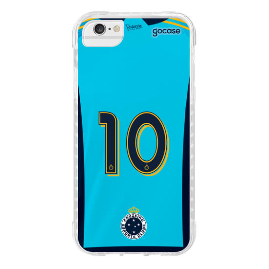 Capinha para celular Cruzeiro - Uniforme 3 2023 Personalizado