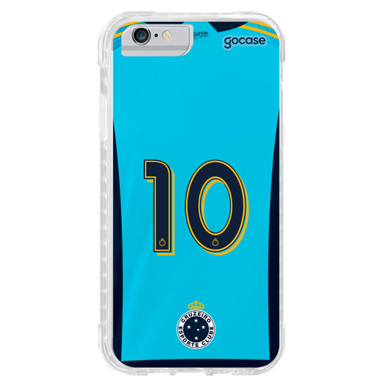 Capinha para celular Cruzeiro - Uniforme 3 2023 Personalizado