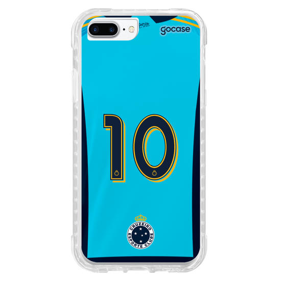 Capinha para celular Cruzeiro - Uniforme 3 2023 Personalizado