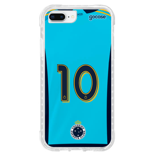 Capinha para celular Cruzeiro - Uniforme 3 2023 Personalizado
