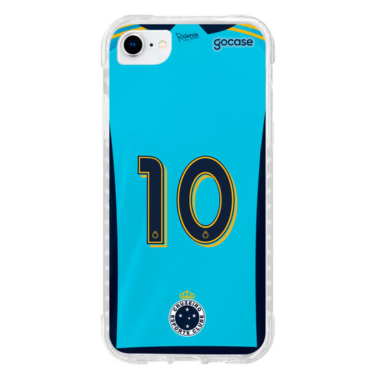 Capinha para celular Cruzeiro - Uniforme 3 2023 Personalizado