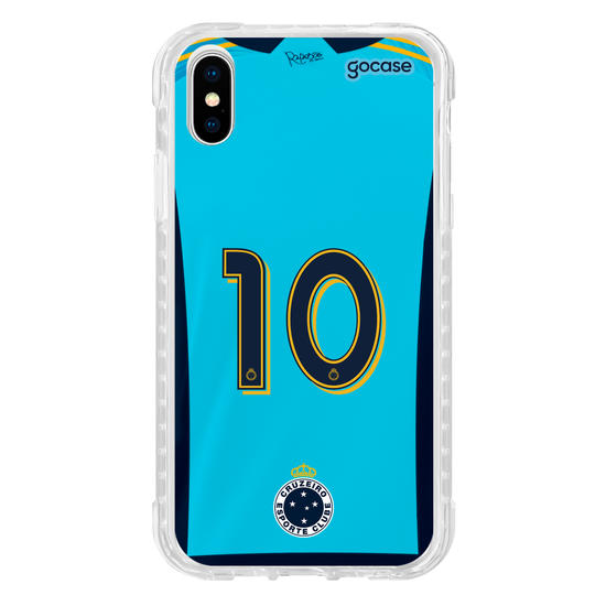 Capinha para celular Cruzeiro - Uniforme 3 2023 Personalizado