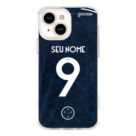 Capinha para celular Cruzeiro - Uniforme Comemorativo 2022 Personalizado