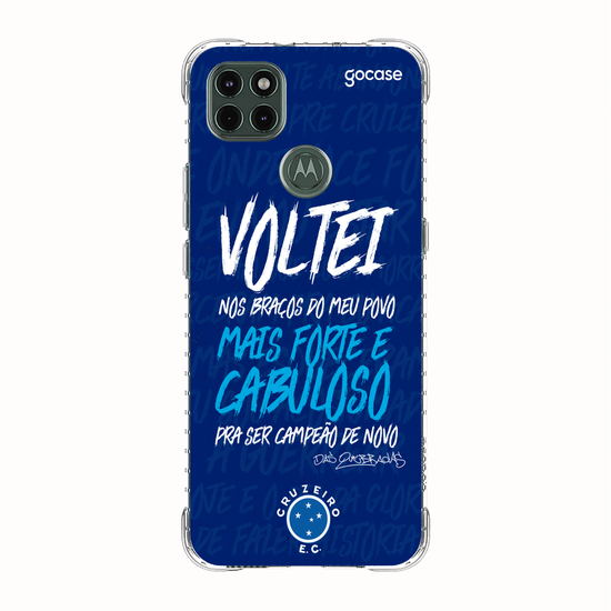 Capinha para celular Cruzeiro - Voltei Nos Braços do Meu Povo