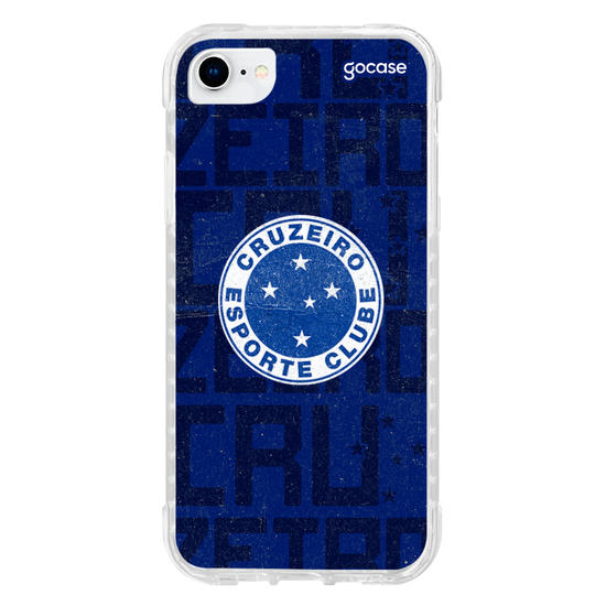 Capinha para celular  Cruzeiro - White Logo