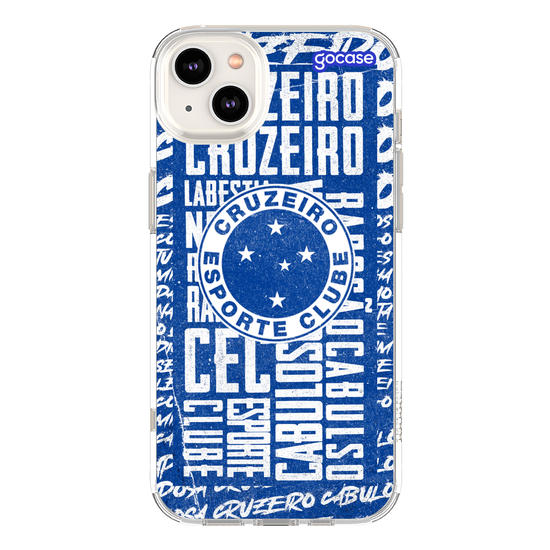 Capinha para celular  Cruzeiro - Wide Lettering